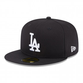 Gorra MLB Los Angeles Dodgers New Era Team Side Patch 59fifty Negro