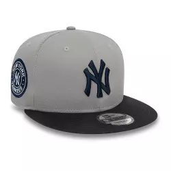 Casquette MLB New York Yankees New Era Contrast Side Patch 9Fifty Gris