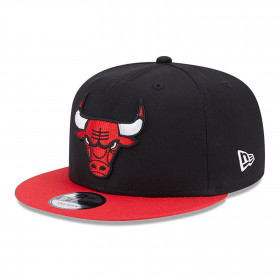 Casquette NBA Chicago Bulls New Era Team Side Patch 2 9Fifty Noir
