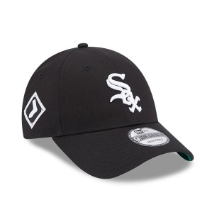 Casquette MLB Chicago White Sox New Era 9Forty Team Side Patch Noir