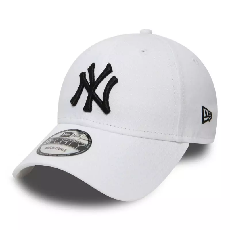 Casquette MLB New York Yankees New Era League Basic 9Forty Blanc