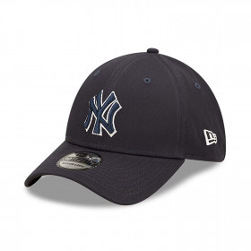 Casquette MLB New York Yankees New Era Team Outline 39Thirty Bleu marine