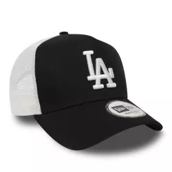 Casquette MLB Los Angeles Dodgers New Era Clean Trucker Noir