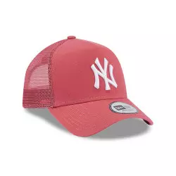 Casquette MLB New York Yankees New Era League Essential Trucker Rose