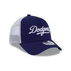 Casquette MLB Los Angeles Dodgers New Era Team Script Trucker Bleu