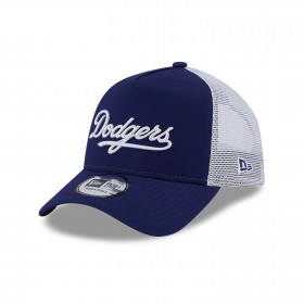 Gorra MLB Los Angeles Dodgers New Era Team Script Trucker Azul