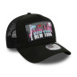 Gorra New Era New York License Plate Repreve Trucker Negro