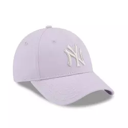 Casquette MLB New York Yankees New Era Metallic Logo 9Forty Violet pour Femme