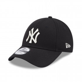 Casquette MLB New York Yankees New Era Metallic Logo 9Forty Noir pour Femme