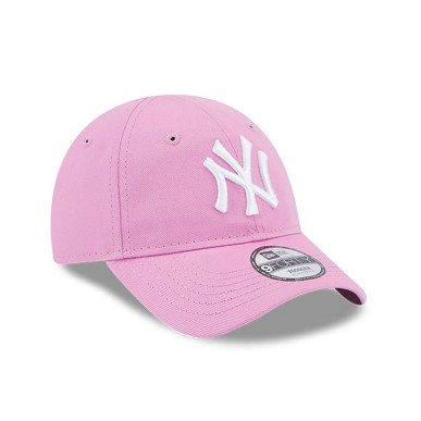 Kid's New Era League Essential 9Forty hat MLB New York Yankees Pink