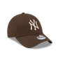 Casquette MLB New York Yankees New Era League Essential 9Forty Marron pour Junior