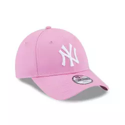 Casquette MLB New York Yankees New Era League Essential 9Forty Rose pour Junior