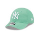 Kid's New Era League Essential 9Forty hat MLB New York Yankees Green