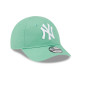 Kid's New Era League Essential 9Forty hat MLB New York Yankees Green