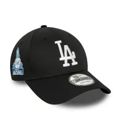 Casquette MLB Los Angeles Dodgers New Era World Series Patch 9Forty Noir