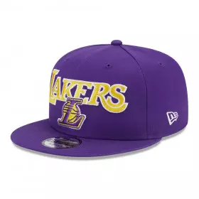 Casquette NBA Los Angeles Lakers New Era Patch 9Fifty Violet