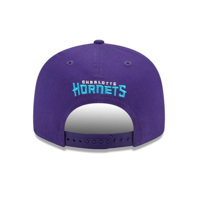 New Era Patch 9Fifty NBA hat Charlotte Hornets Purple