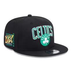 Casquette NBA Boston Celtics New Era Patch 9Fifty Noir