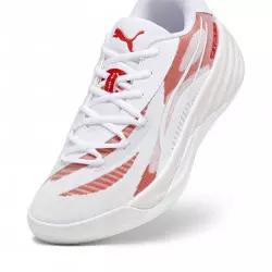 Chaussure de Basketball Puma All-Pro Nitro Blanc Red