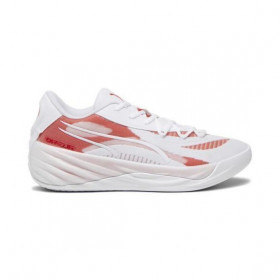 Chaussure de Basketball Puma All-Pro Nitro Blanc Red