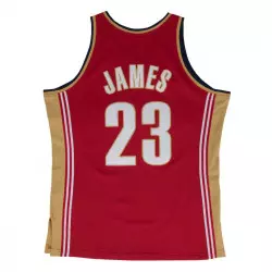 Camiseta NBA LeBron James Cleveland Cavaliers 2003-04 Mitchell & Ness Swingman Hardwood Classic Roja