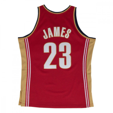 Mitchell & ness NBA Hardwood Classics swingman Jersey Lebron James Cleveland Cavaliers 2003-04 red