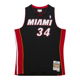 Camiseta NBA Ray Allen Miami Heat 2012-13 Mitchell & ness Hardwood Classic Negro