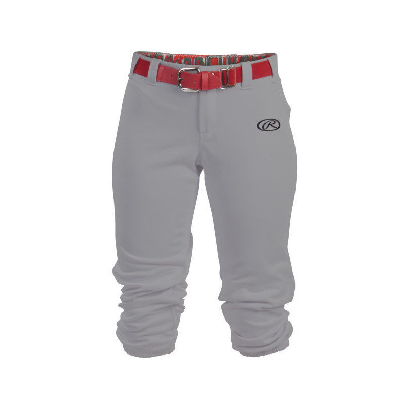 Women's Rawlings Baseball pants Short Grey