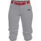 Pantalon De Baseball Rawlings Court Gris Pour Femme