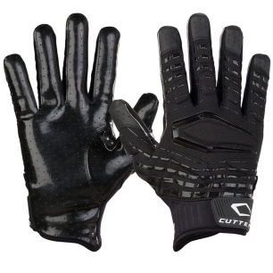 Gants de Football américain Cutters Gamer 5.0 Noir