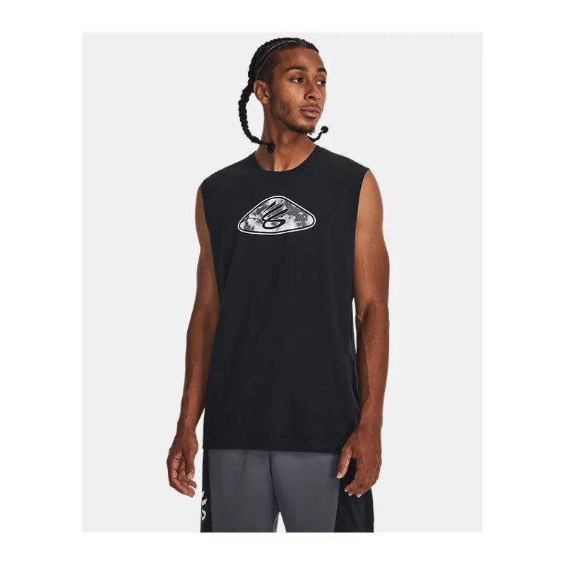 Men's Under Armour Curry Tank Black