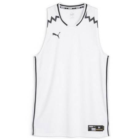 Camisetas Puma Hoops Game Jersey Blanco