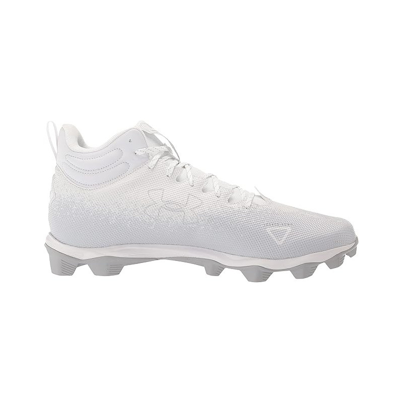 Men's Under Armour Spotlight RM 2.0 Molded Football Cleats White Men's Under Armour Spotlight RM 2.0 Molded Football Cleats White