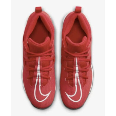 Crampones de fútbol americano Nike Alpha Menace Shark 3 Mid Rojo