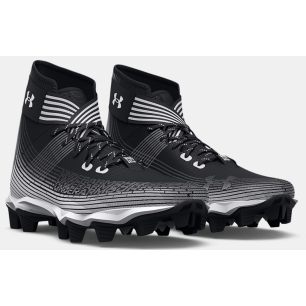 Crampons de Football Americain Under Armour Highlight Franchise RM Moulés Noir