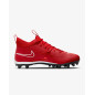 Crampones de fútbol americano Nike Alpha Menace Varsity 3 Mid todo Rojo