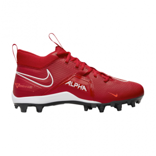 Men's Football Cleats Nike Alpha Menace Varsity 3 Mid Red