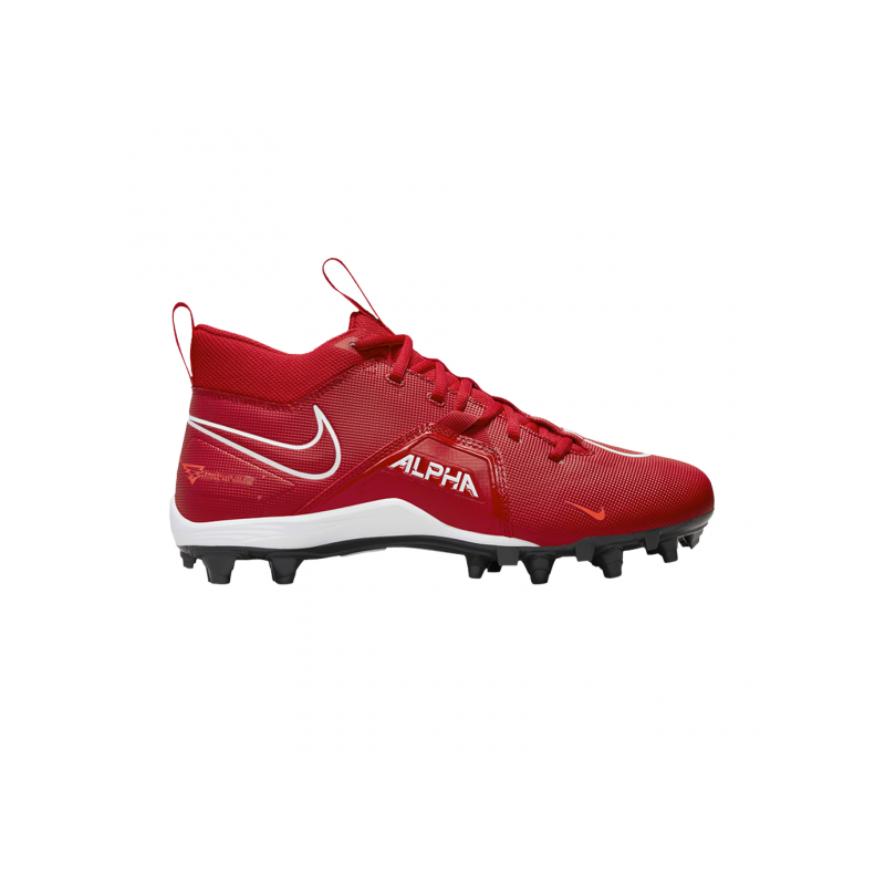 Men's Football Cleats Nike Alpha Menace Varsity 3 Mid Red