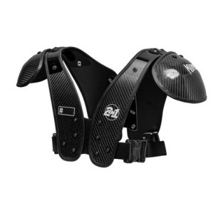 2inOne Carbon Shell Football Shoulderpad black