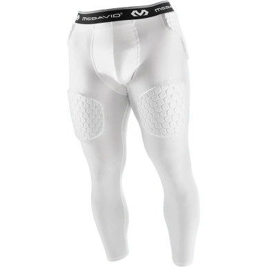 Legging Mcdavid HexPad Thudd 5 Pads 3/4 Blanco