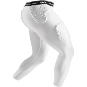 Legging Mcdavid HexPad Thudd 5 Pads 3/4 Blanco