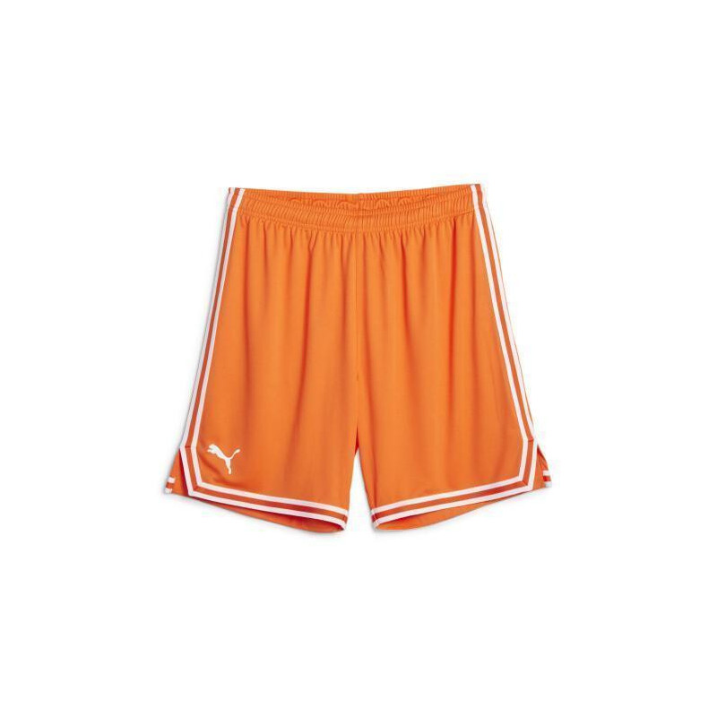 Short de basketball Puma Hoops Game Orange