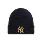 Gorro MLB New York Yankees New Era Metallic Negro