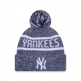Bonnet MLB New York Yankees New Era Jake cuff Knit Noir