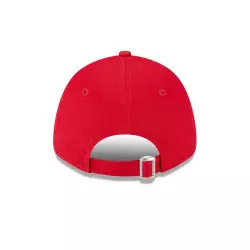 Gorra MLB Los Angeles Dodgers New Era League Essential 9Forty Rojo para Mujer
