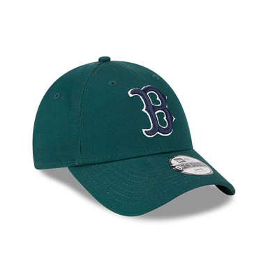 Youth's New Era League Essential 9Forty hat MLB Boston Red Sox Green