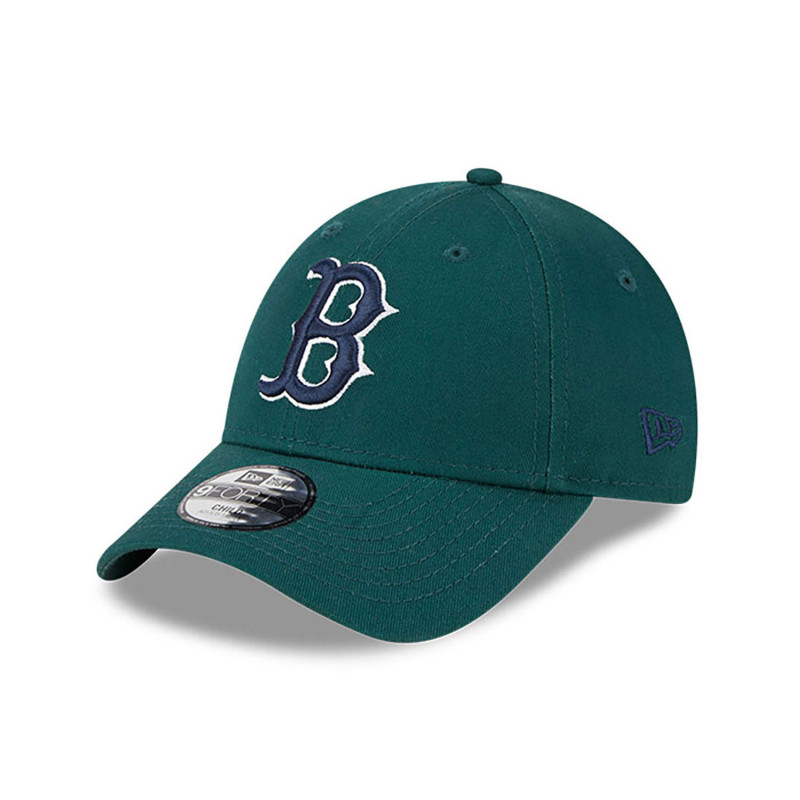 Youth's New Era League Essential 9Forty hat MLB Boston Red Sox Green