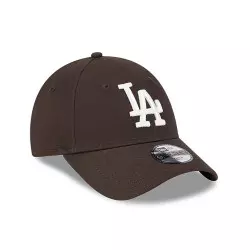 Casquette MLB Los Angeles Dodgers New Era League Essential 9Forty Marron pour Junior