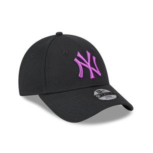 Casquette MLB New York Yankees New Era League Essential 9Forty Noir pour Junior