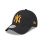 Casquette MLB New York Yankees New Era League Essential 9Forty Noir pour Junior